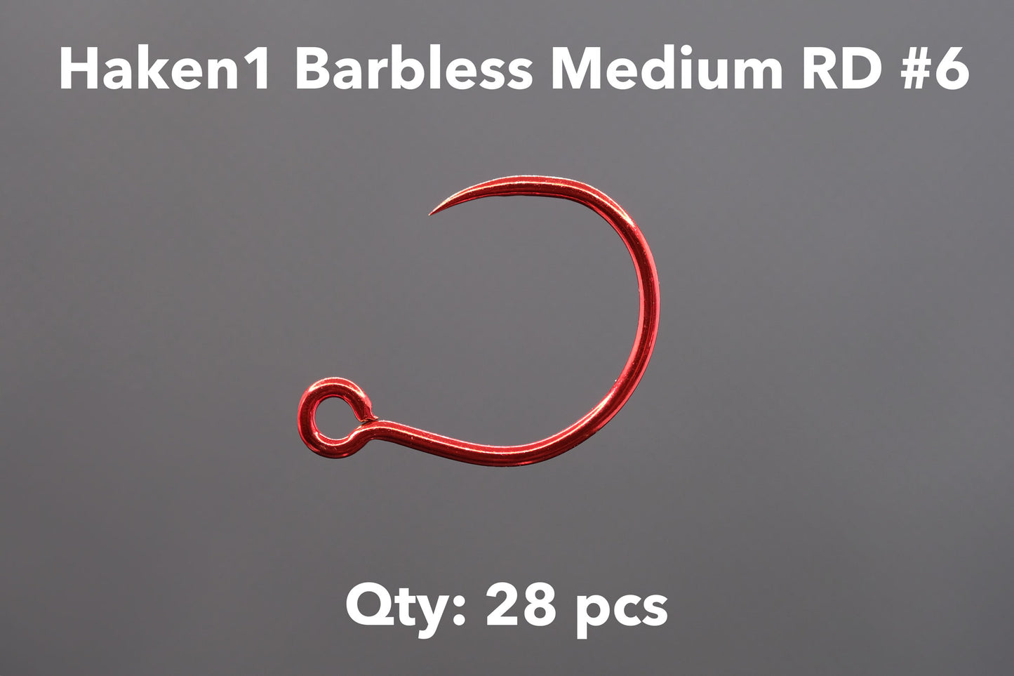 Haken1 Barbless Medium 1000円パック