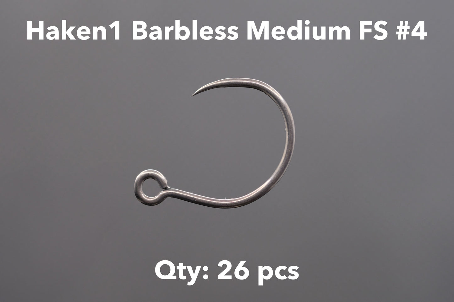 Haken1 Barbless Medium 1000円パック